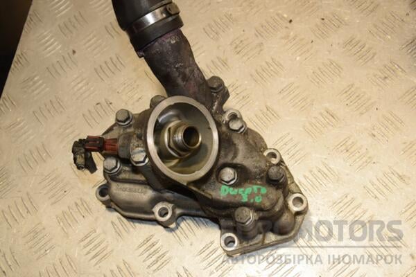 Корпус масляного фильтра с теплообменником Fiat Ducato 3.0 16V 2006-2014 504048186 417948 euromotors.com.ua