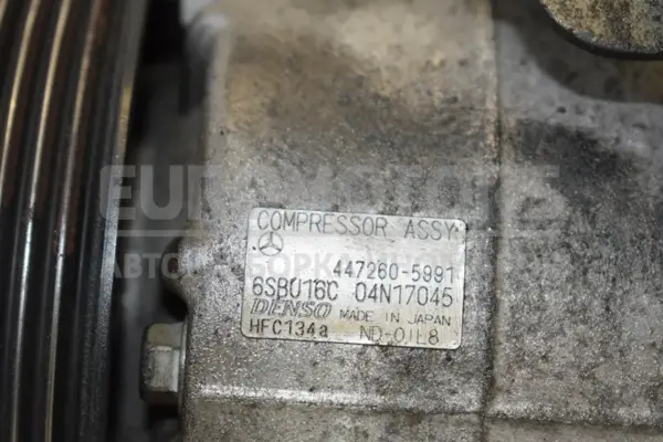 Компресор кондиціонера Mercedes C-class 2.2 CDI (W204) 2007-2015 447260-5991 it-14987 Дизель - 4