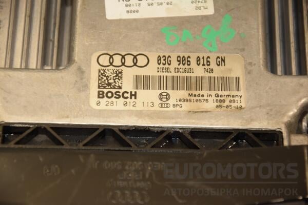 Блок керування двигуном Audi A4 2.0tdi (B7) 2004-2007 03G906016GN 418014 - 2