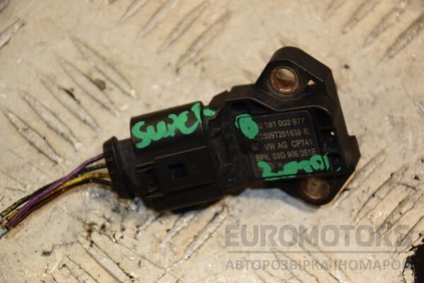 Датчик давления наддува (Мапсенсор) Skoda Superb 2.0tdi 2008-2015 03G906051E 418058 euromotors.com.ua