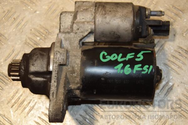 Стартер Audi A3 1.6 16V FSI (8P) 2003-2012 0001120410 418606 euromotors.com.ua