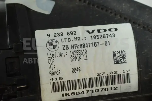 Панель приладів BMW 1 3.0 (F20) 2010 9232892 it-15056 Бензин - 3