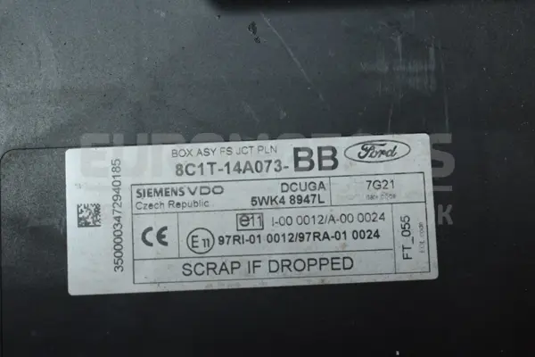 Блок керування двигуном (повний комплект запалювання) Ford Transit 2.2L Duratorq-TDCi 2006-2013 6C1112A650AL it-15095 Дизель - 6