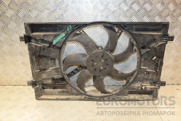 Вентилятор радиатора 7 лопастей с диффузором Skoda Octavia (A7) 2013-2020 5Q0121205S 419138 euromotors.com.ua