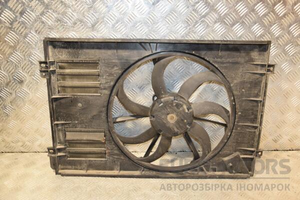 Вентилятор радиатора 7 лопастей с диффузором Audi A3 1.6tdi (8P) 2003-2012 1K0121205AC 419140 - 2