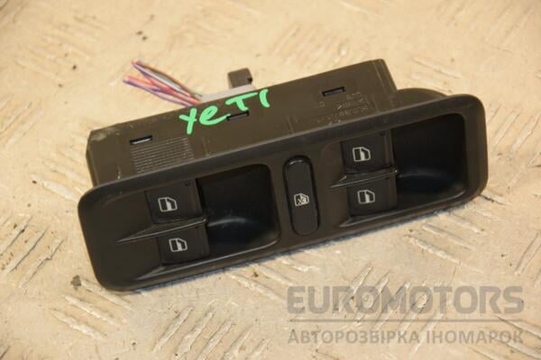 Блок управления стеклоподъемниками передний левый Skoda Yeti 2009 1Z0959858B 419204 euromotors.com.ua