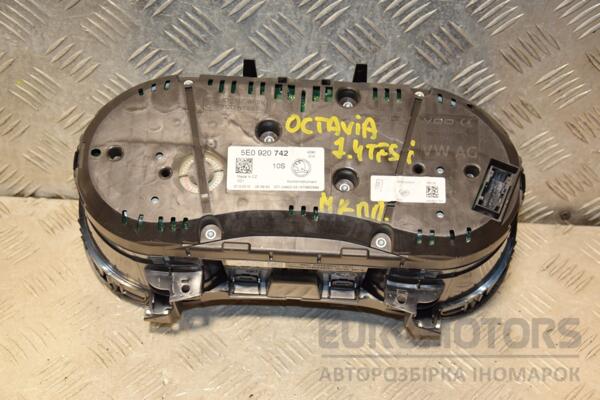 Панель приладів (дефект) Skoda Octavia 1.4tsi (A7) 2013-2020 5E0920742 419295 - 2