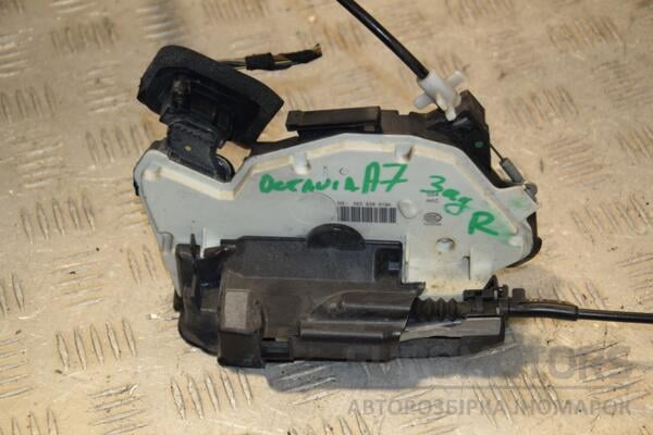 Замок двери задний правый электр 7 пинов Skoda Octavia (A7) 2013-2020 5E0839016A 419498 euromotors.com.ua