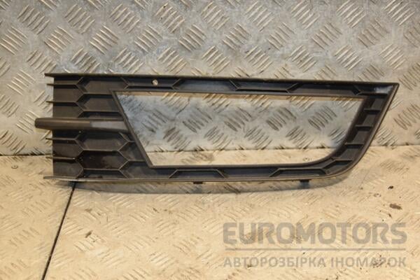 Накладка бампера под птф левая Skoda Octavia (A7) 2013-2020 5E0807681 420422 euromotors.com.ua
