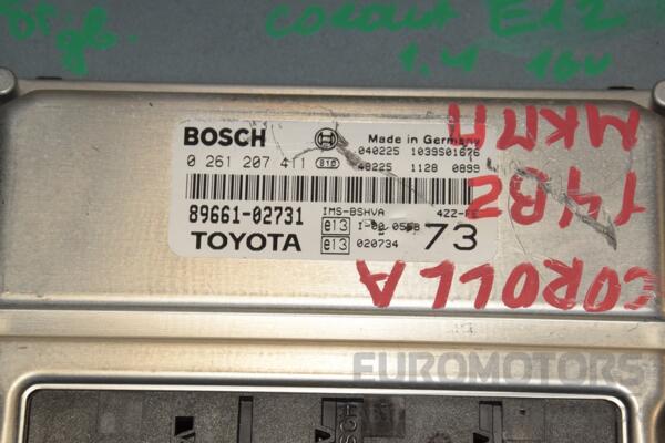 Блок керування двигуном Toyota Corolla 1.4 16V (E12) 2001-2006 8966102731 420753 - 2