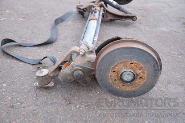 Балка задня в зборі під барабани з ABS Citroen Berlingo 1996-2008 420907 - 3