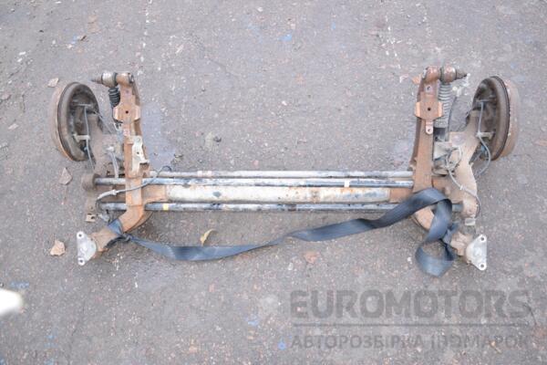 Балка задня в зборі під барабани з ABS Citroen Berlingo 1996-2008 420907 - 4