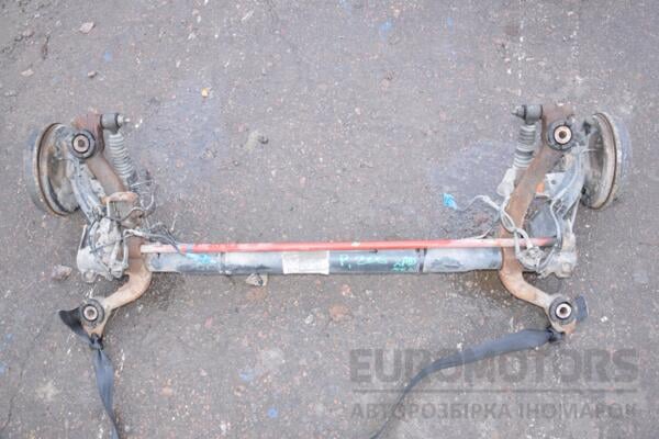 Балка задняя в сборе под барабаны с ABS Peugeot 206 1998-2012 420911 euromotors.com.ua