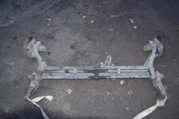 Балка задняя в сборе под барабаны без ABS 4-х торсионная Renault Kangoo 1998-2008 420923 - 4