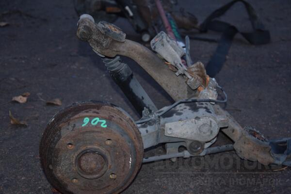 Балка задняя в сборе под барабаны с ABS Peugeot 206 1998-2012 420927 - 3