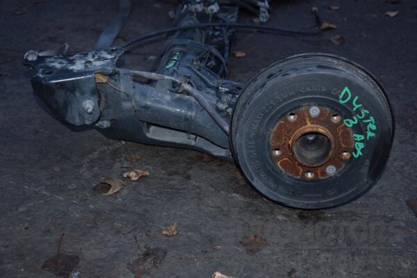 Балка задняя в сборе под барабаны с ABS 2WD Renault Duster 2010 555016666R 420931 - 3