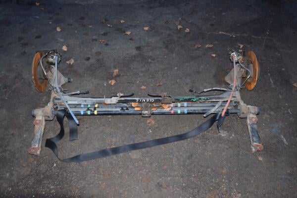 Задня балка в зборі під диски з ABS Renault Scenic (I) 1996-2003 420939 euromotors.com.ua