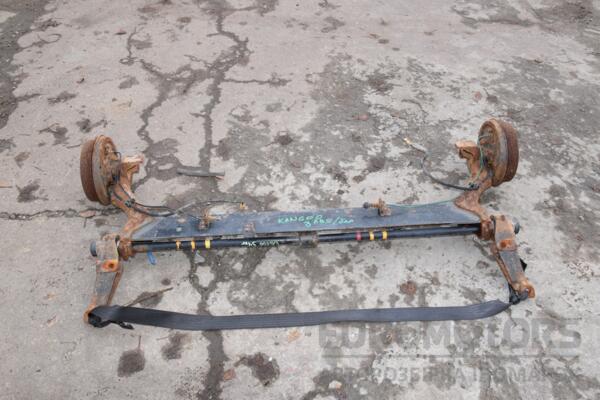 Балка задня в зборі під барабани з ABS 4-х торсійна. Renault Kangoo 1998-2008 421033 euromotors.com.ua
