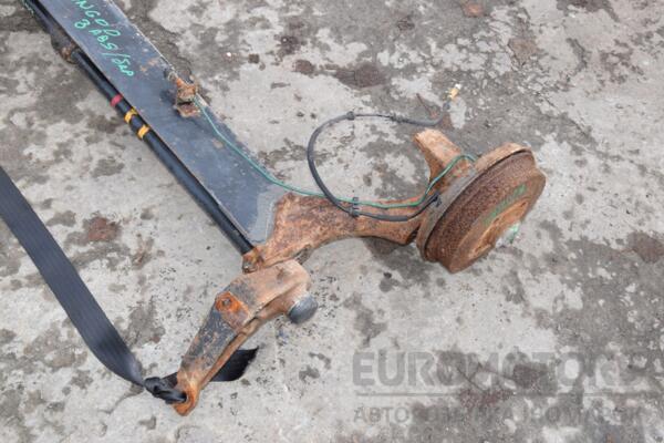 Балка задняя в сборе под барабаны с ABS 4-х торсионная Renault Kangoo 1998-2008 421033 - 2