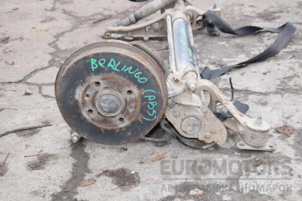 Балка задняя в сборе под барабаны с ABS Citroen Berlingo 1996-2008 421037 - 3