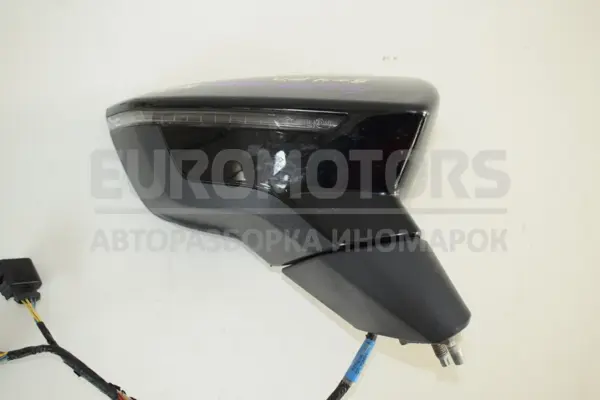 Правое зеркало 8+4 PIN Seat Leon 2.0 TDI 2013 21996968A it-15187 Дизель - 2