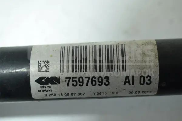 Левая передняя полуось (привод) BMW 1 3.0 (F20) 2010 7597693 it-15202 Бензин - 4