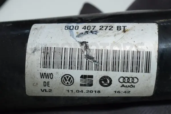Правий передній вал приводу (привід) Seat Leon 2.0 TDI 2013 5Q0407272BT it-15203 Дизель - 4