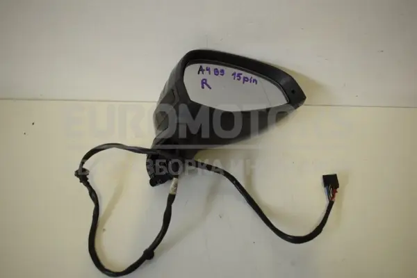 Правое зеркало 15 PIN Audi A4 2.0 TDI S-Line (B9) 2015-2023 8W1857410D it-15290 Дизель - 3