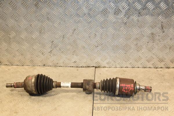 Полуось передняя левая (25/34шл) без ABS (Привод) Renault Megane 1.5dCi (III) 2009-2016 8200966862 421903 euromotors.com.ua