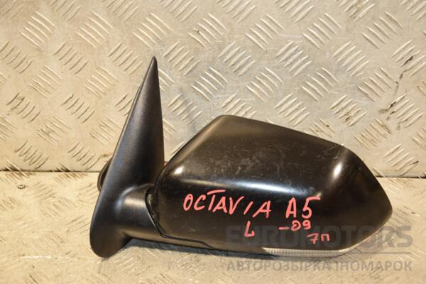 Дзеркало ліве електр 7 пінів -09 (дефект) Skoda Octavia (A5) 2004-2013 1Z1857501BM 422037 - 2
