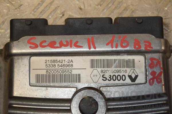 Блок керування двигуном Renault Scenic 1.6 16V (II) 2003-2009 8200509516 422172 - 2