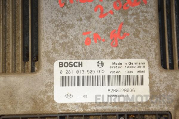 Блок управления двигателем Renault Laguna 2.0dCi (II) 2001-2007 0281013505 422250 - 2