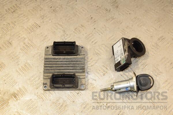 Блок управления двигателем комплект Opel Astra 1.6 16V (H) 2004-2010 12229410 422281 euromotors.com.ua