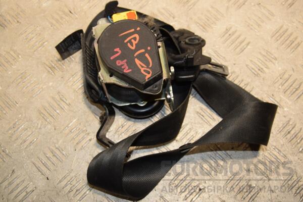 Ремінь безпеки передній лівий з піропатроном Seat Ibiza 2008-2017 6J4857705 422535 euromotors.com.ua