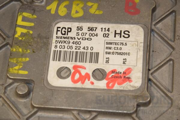 Блок управления двигателем Opel Zafira 1.6 16V (B) 2005-2011 55567114 422593 - 2