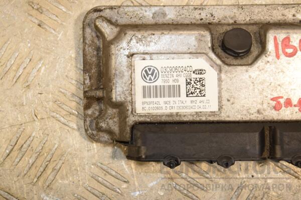 Блок управления двигателем Seat Ibiza 1.4 16V 2008-2017 03C906024CD 422717 - 2