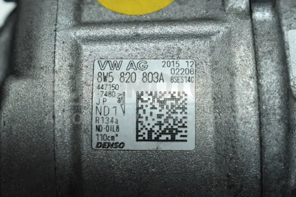 Компресор кондиціонера Audi A4 2.0 TDI S-Line (B9) 2015-2023 8W5820803A it-15307 Дизель - 4