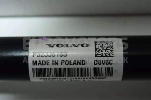 Левая задняя полуось (привод) Volvo XC90 2.0 MildHybrid 2015 P32336183 it-15347 Дизель - 3
