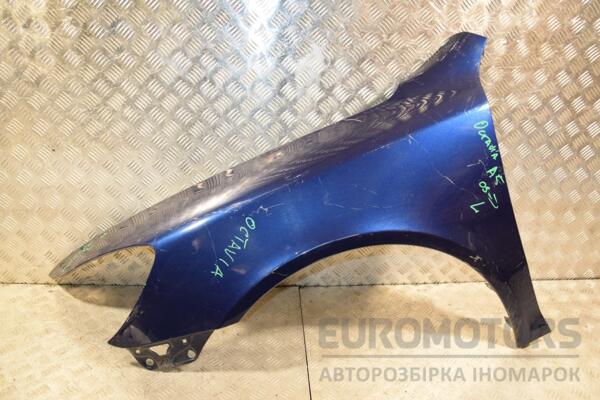 Крыло переднее левое 09- Skoda Octavia (A5) 2004-2013 1Z0821105C 422923 euromotors.com.ua
