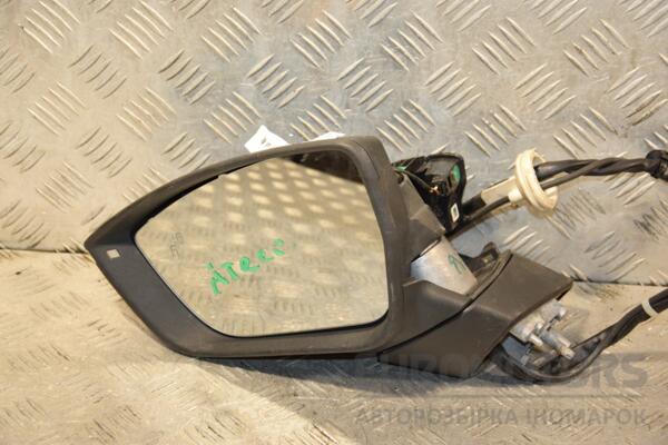 Зеркало левое электр 9 пинов (дефект) Seat Ateca 2016 576857501AB 423313 euromotors.com.ua