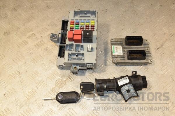 Блок управления двигателем комплект Lancia Musa 1.4 8V 2004-2012 51834081 423470 euromotors.com.ua
