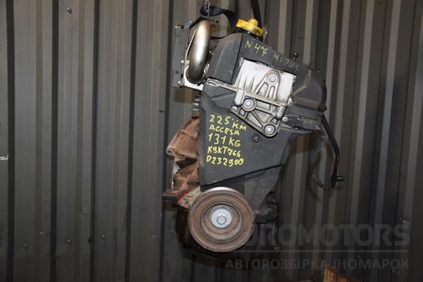 Двигатель (стартер спереди) Nissan Note 1.5dCi (E11) 2005-2013 K9K 766 423578 euromotors.com.ua