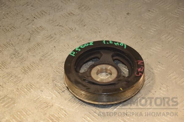 Шкив коленвала демпферный 6 ручейков Peugeot 5008 1.6hdi 2009-2017 9654961080 423723 euromotors.com.ua