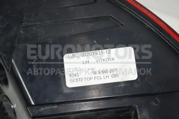 Левый задний фонарь Skoda Octavia 2.0 TFSI (A7) 2013-2020 5E9945207 it-15383 Бензин - 4