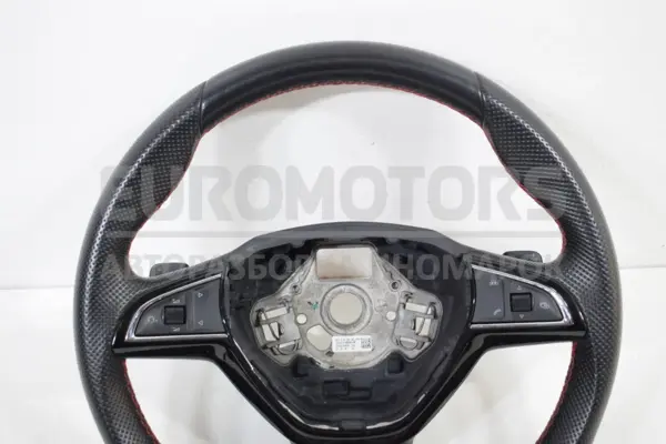 Рульове колесо Skoda Octavia 2.0 TFSI (A7) 2013-2020 5E0419091BC it-15409 Бензин - 3