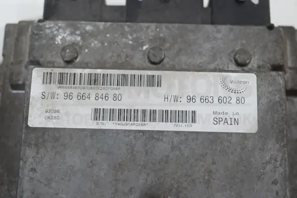 Блок керування двигуном (повний комплект запалювання) Peugeot Boxer 2.2 HDI 2006-2014 9666484680 it-15413 Дизель - 2