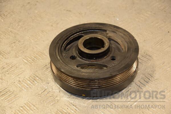 Шкив коленвала демпферный 6 ручейков Mazda CX-5 2.2tdi 2012 SH0111400A 424466 - 2