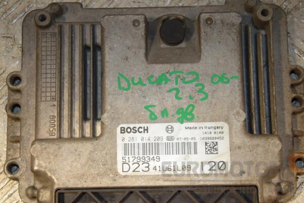 Блок керування двигуном Citroen Jumper 2.3MJet 2006-2014 0281014209 424814 - 2