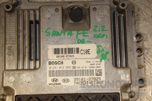 Блок управления двигателем Hyundai Santa FE 2.2crdi 2006-2012 3910127825 424818 - 2