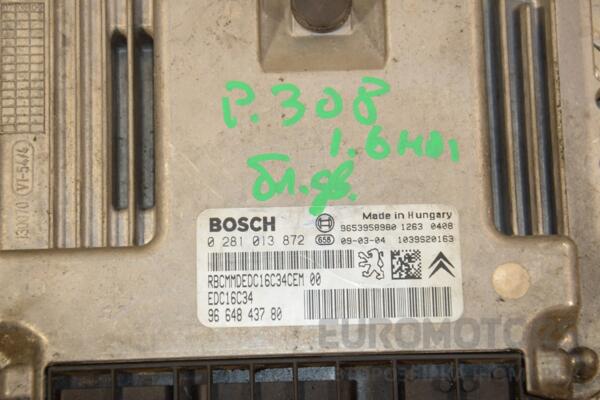 Блок управления двигателем Peugeot 308 1.6hdi 2007-2015 9653958980 424824 - 2